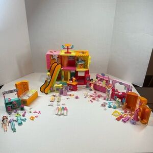 Vintage Polly Pocket Designer Mall/ Pet Store/ Style Studio Set Bundle Vintage